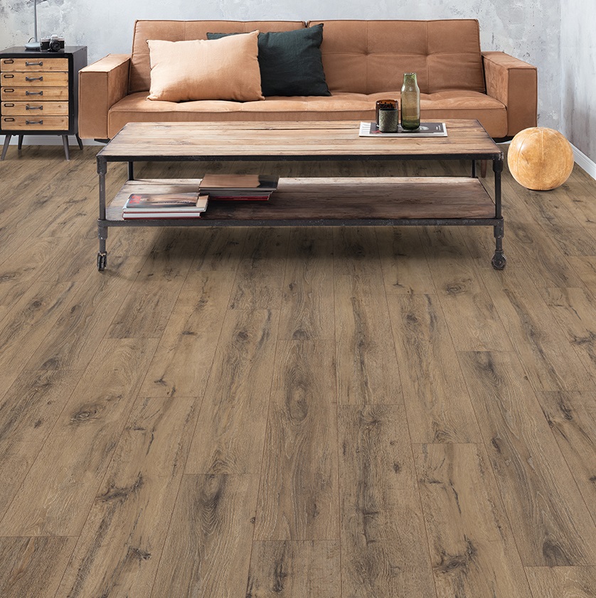 Ламинат EGGER Comfort Classic 32кл 8мм 4-v EC1007 Дуб паркетный темный изображение 5