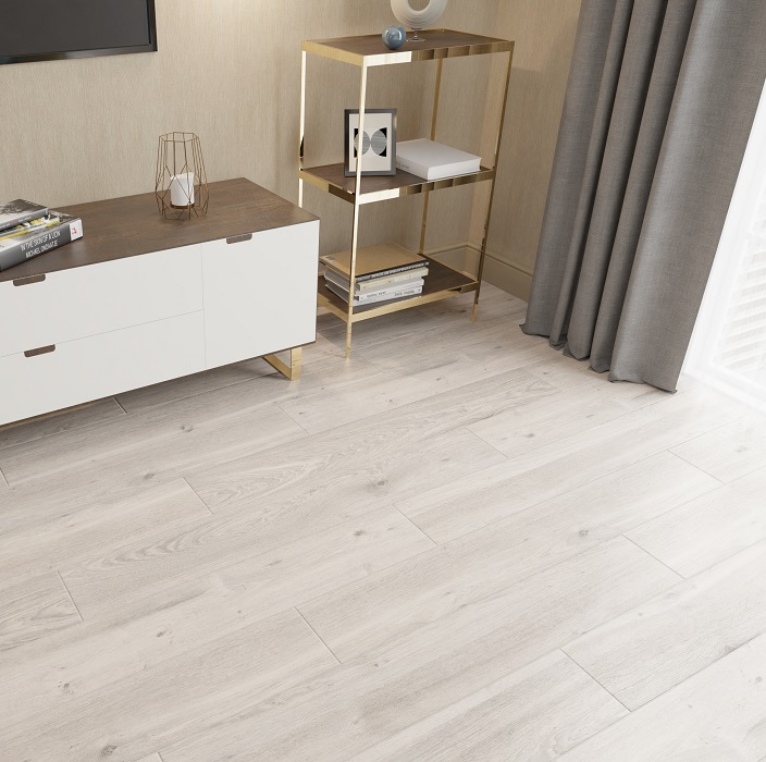 Ламинат EGGER Comfort Classic 33кл 8мм 4-v EC2040 Дуб Кортон белый изображение 2